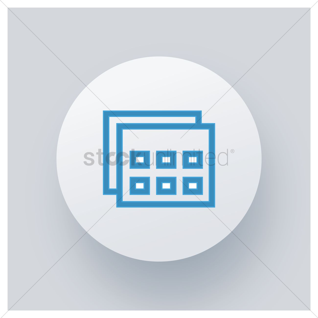 1300x1300 Apps Folder Icon Vector Image