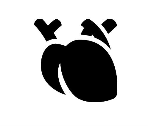 497x423 Medical Heart Icon In Android Style This Medical Heart Icon Has