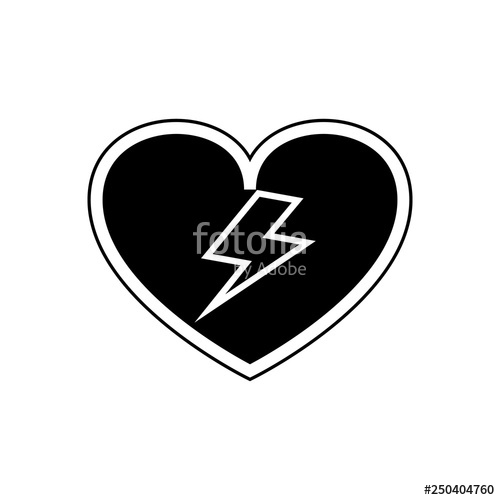 500x500 Broken Heart Icon Element Of Cityscape For Mobile Concept And Web