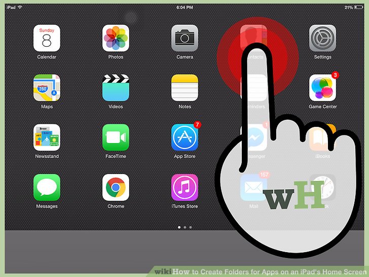 728x546 How To Create Folders For Apps On An Ipad's Home Screen Steps