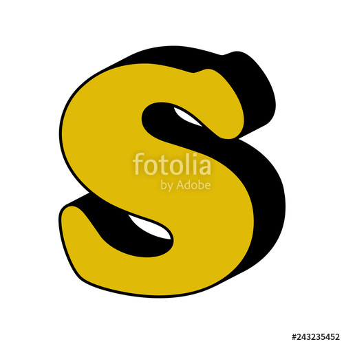 500x500 Letter S, Alphabet, Icon Element Of Color Alphabet