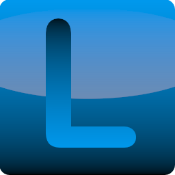 256x256 Blue App Style L Icon