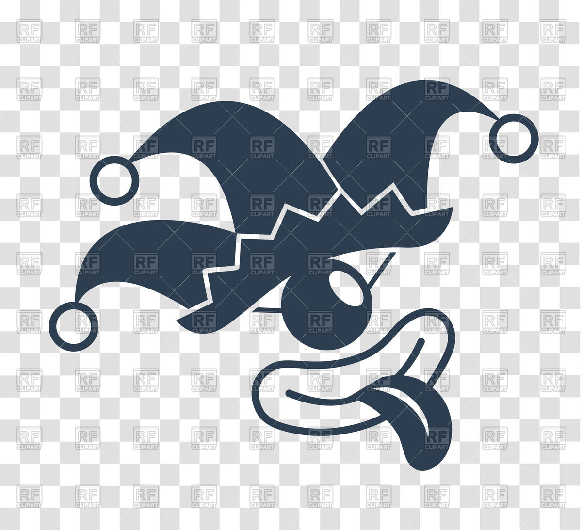 Icon Of Jester On April Fool's Day Vector Image Of Icons 1200x1093 Icon Of Jester On April Fool's Day Vector Image Of Icons
