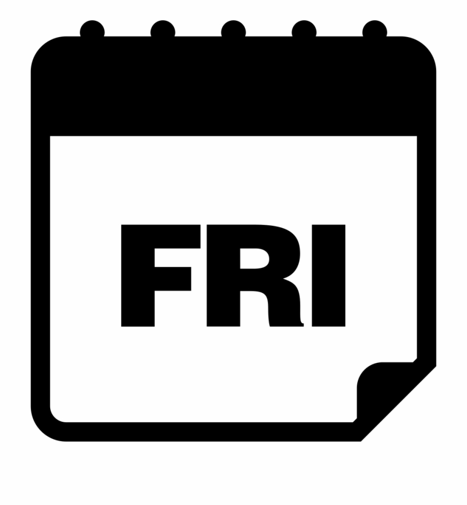 920x995 Friday Daily Calendar