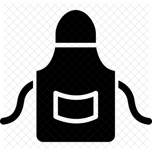512x512 Apron Icon Of Glyph Style