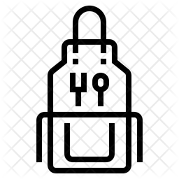 256x256 Apron Icon Of Line Style