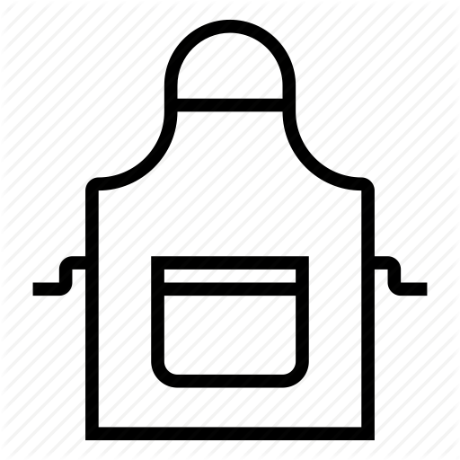 512x512 Apron, Pocket Icon