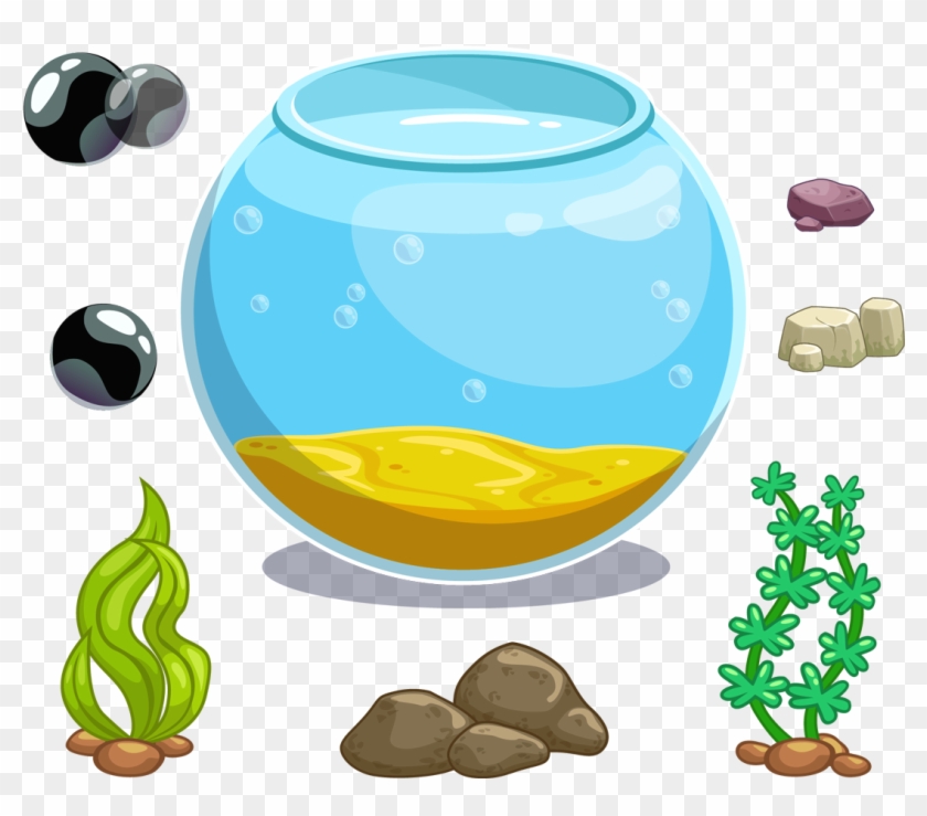 840x739 Cartoon Aquarium Icon