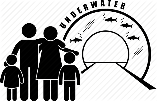 512x329 Activity, Aquarium, Family, Outing, Underwater, Vacation, World Icon