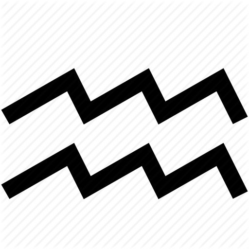 512x512 Aquarius, Horoscope, Sign Icon