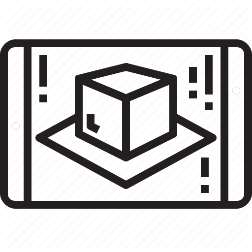 Application, Ar, Augmented, Reality, Smartphone, Technology, Vr Icon 512x512 Application, Ar, Augmented, Reality, Smartphone, Technology, Vr Icon