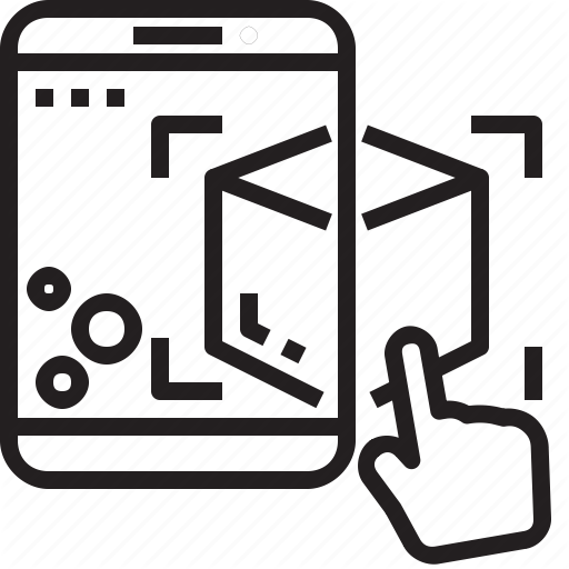 Ar, Augmented, Hand, Reality, Smartphone, Vr Icon 512x512 Ar, Augmented, Hand, Reality, Smartphone, Vr Icon