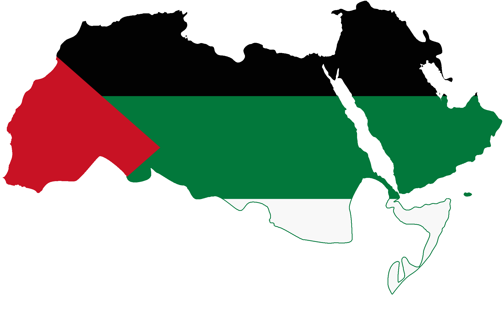 2000x1274 Fileflag Map Of The Arabic Language