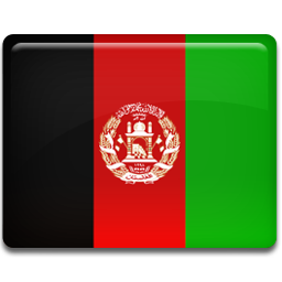 256x256 Afghanistan, Arabic, Flag Icon