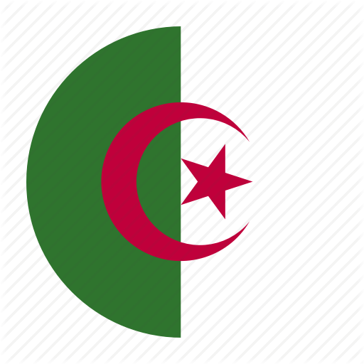512x512 Africa, Algeria, Algerian, Arabic, Country, Dza, Flag Icon