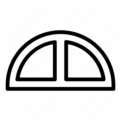 512x512 Drawing, Painting, Ruler, Ruler Arc Icon