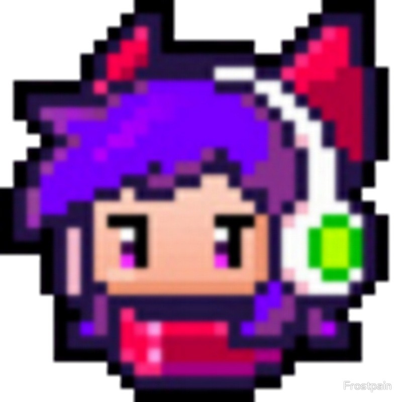 800x800 Arcade Ahri Icon Art Print