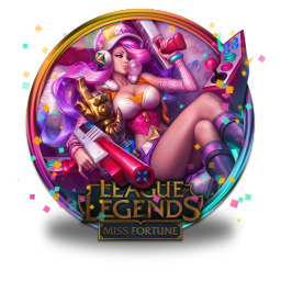 256x256 Miss Fortune Arcade Icon League Of Legends Gold Border Iconset