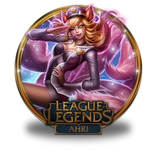 512x512 Ahri Popstar Icon League Of Legends Gold Border Iconset