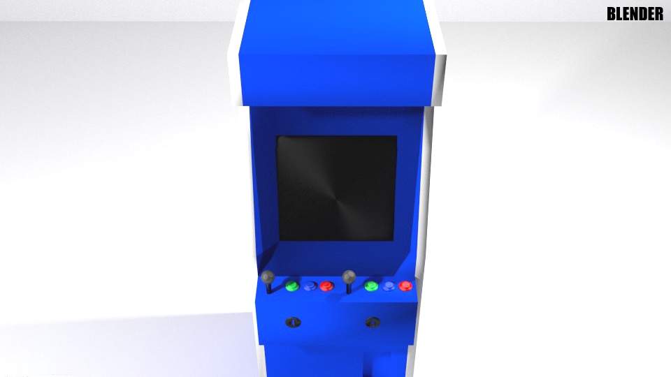 960x540 Video Game Machine Model