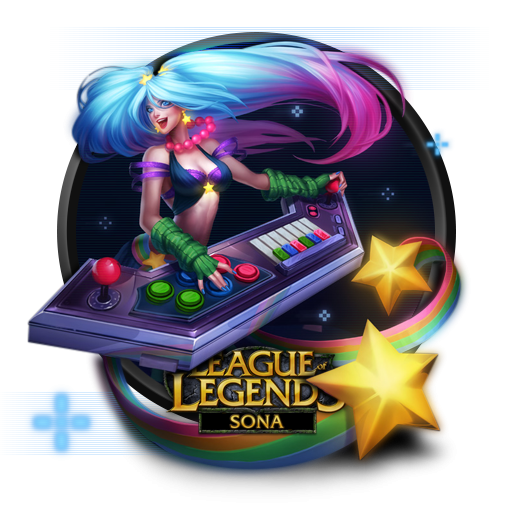 League Of Legends Sona Arcade Icon, Png Clipart Image 512x512 League Of Legends Sona Arcade Icon, Png Clipart Image