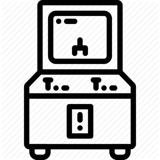 512x512 Arcade, Machine, Mame, Outline, Retro, Tech Icon