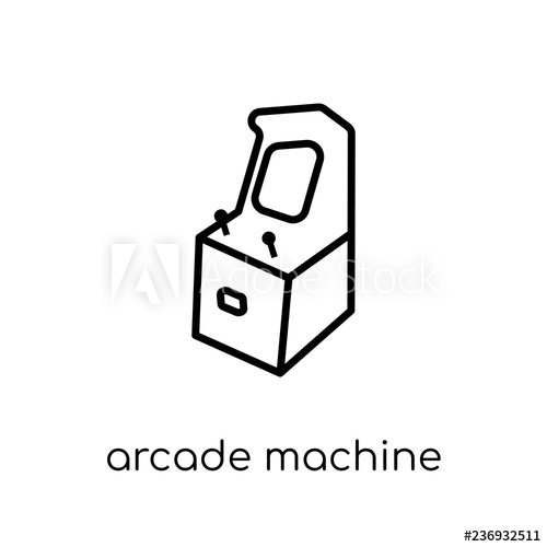 500x500 Arcade Machine Icon From Entertainment Collection