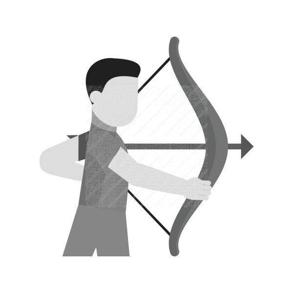 600x600 Archer Greyscale Icon