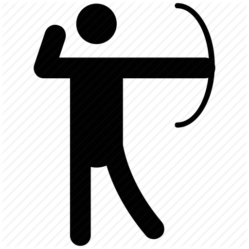 Aiming, Archer, Archery Pictogram, Bowman, Olympics Archer Icon 512x512 Aiming, Archer, Archery Pictogram, Bowman, Olympics Archer Icon