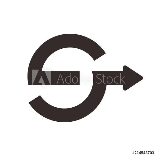 500x500 Arrow Logo Archer Icon Up Symbol Vector