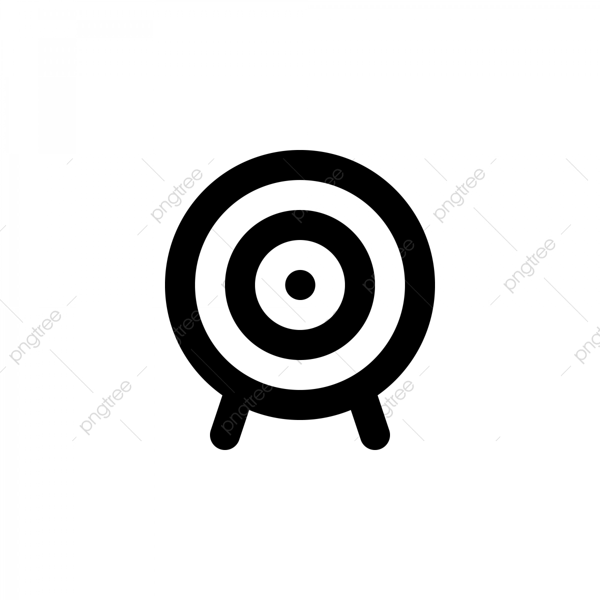 1200x1200 Archery Icon Vector Illustration In Glyph Style For Any Purpose