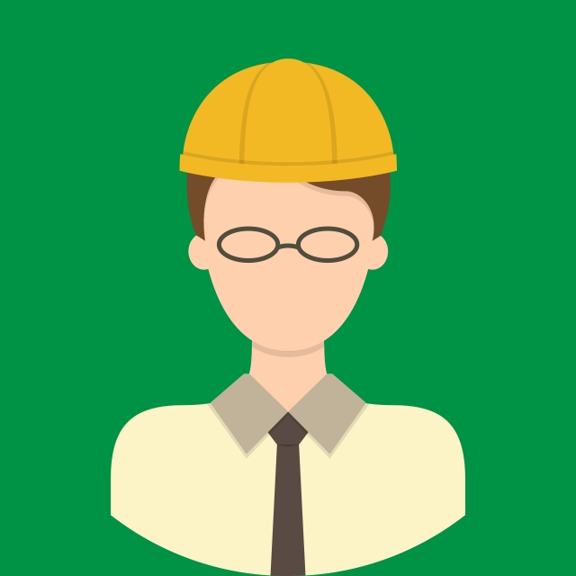 640x640 Architect Character Icon, Architect, Construction, Architecture