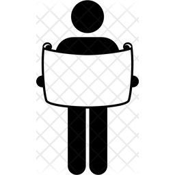 256x256 Architect Icon Of Glyph Style