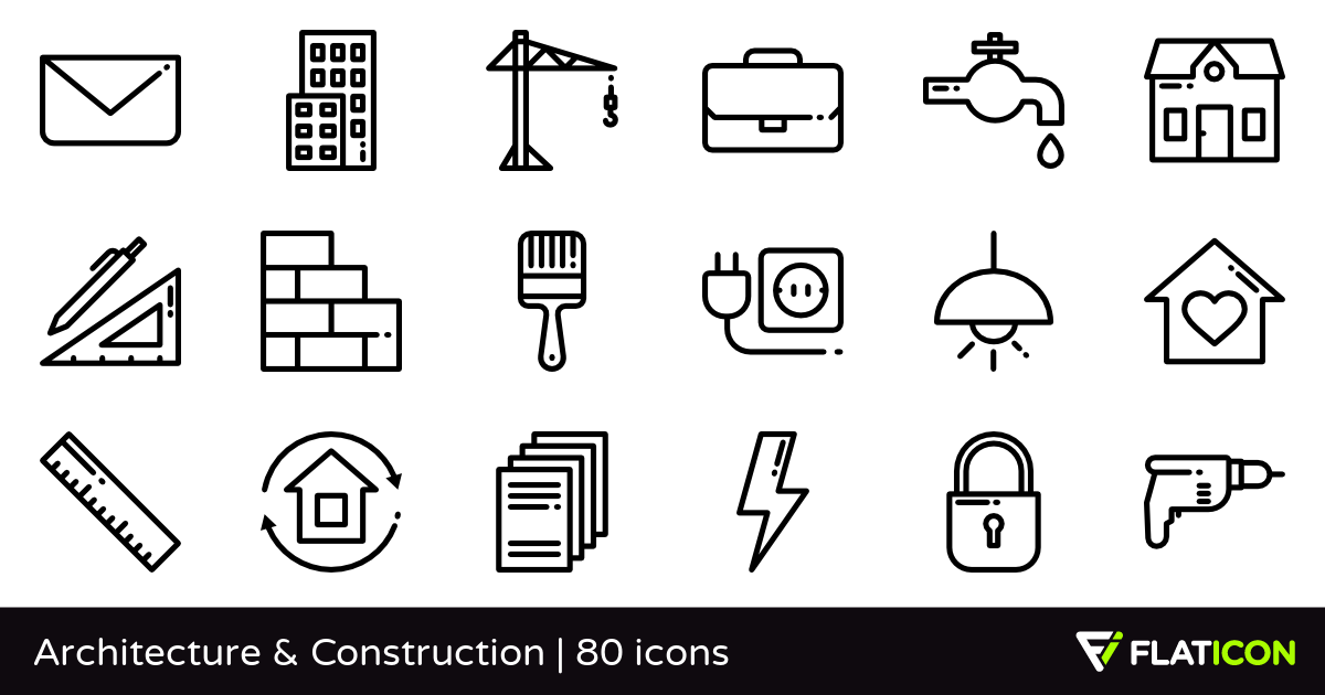 1200x630 Architecture Construction Free Icons