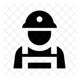 256x256 Architect Icon Of Glyph Style