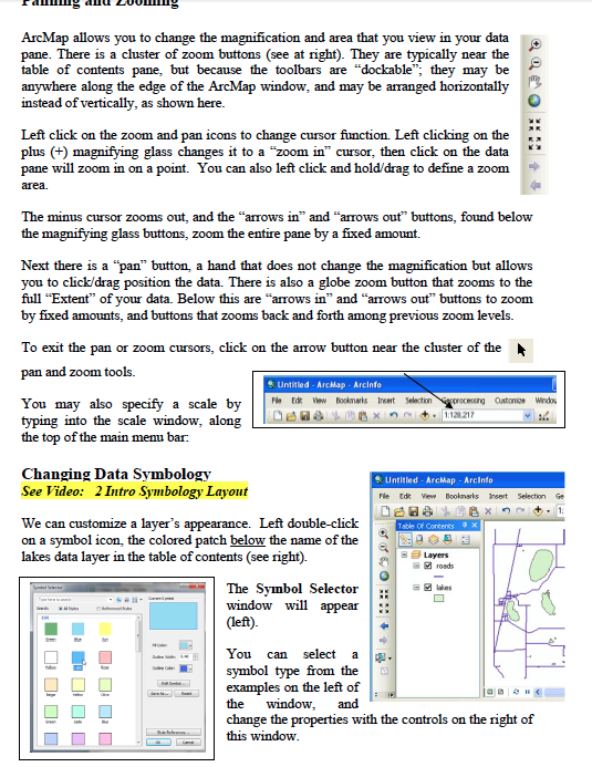 535x693 Starting Arcgis, Adding Data And Creating Your Fir