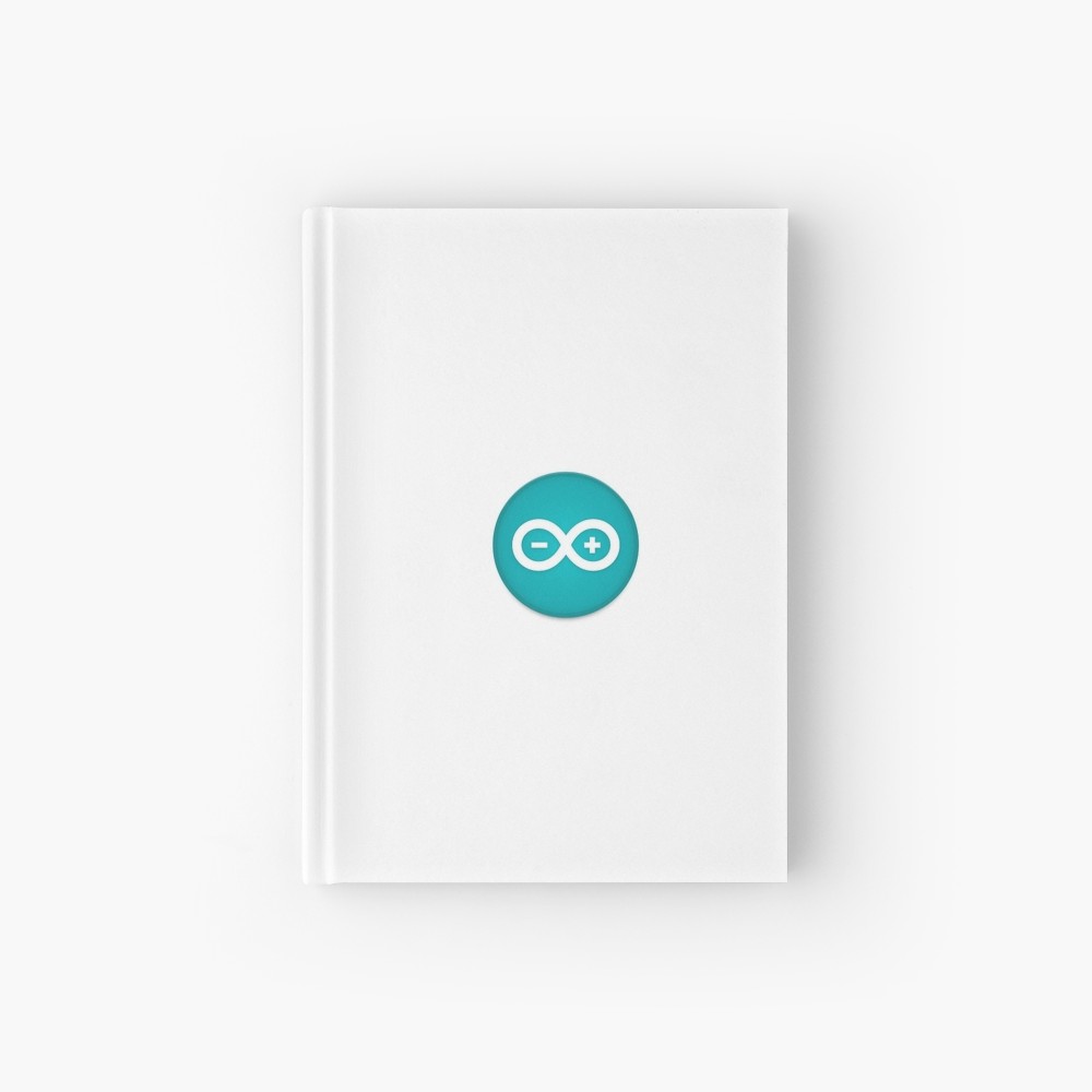 1000x1000 Arduino Icon Hardcover Journal