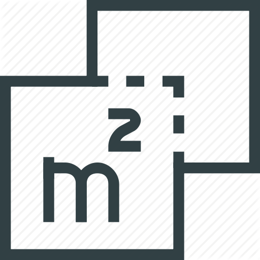 512x512 Area, Plan, Size Icon