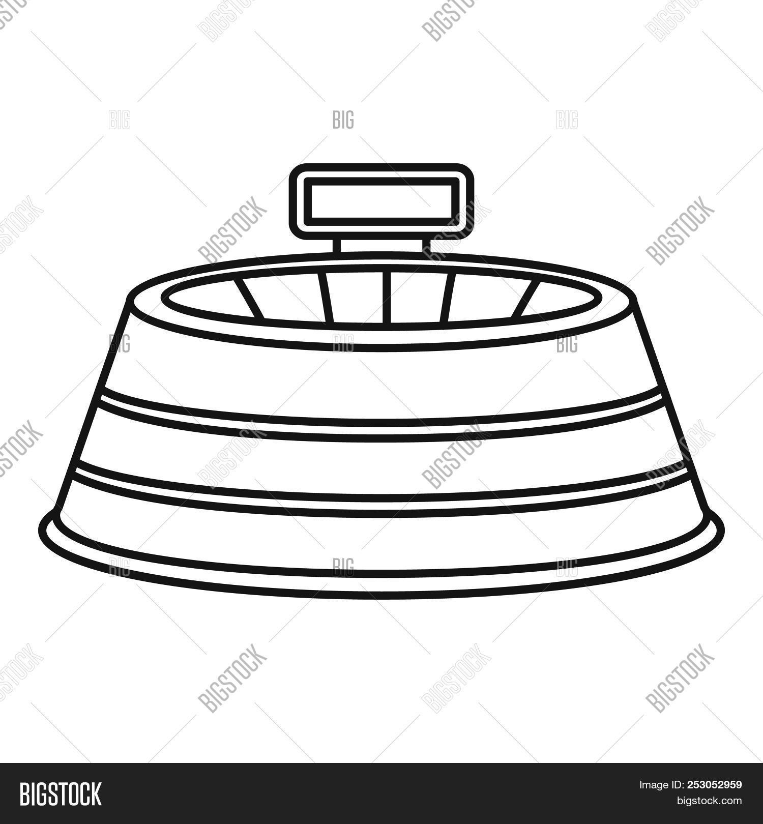 1500x1620 Sport Circle Arena Icon Outline Sport Circle Arena Icon