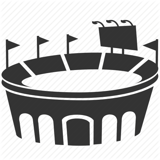 512x512 Arena, Building, Court, Sports, Stadium Icon