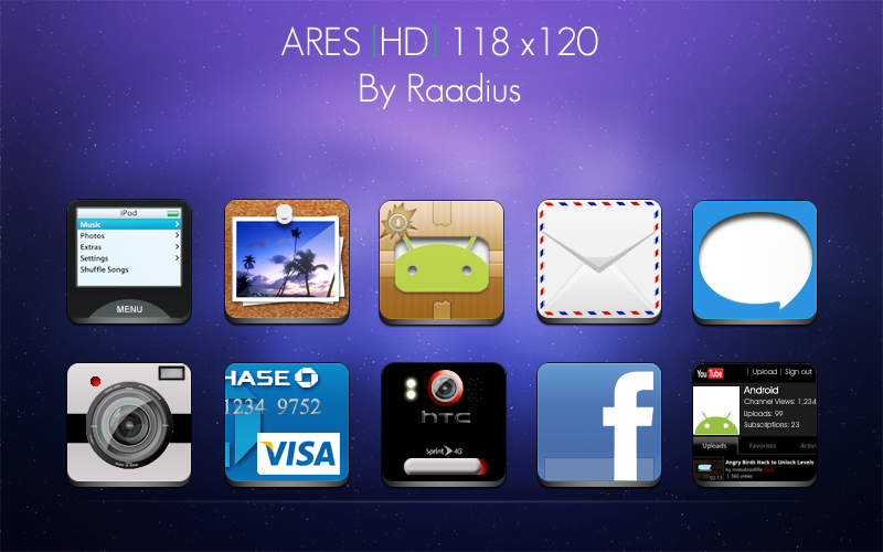 Icon Set Ares Hd For Android 800x500 Icon Set Ares Hd For Android
