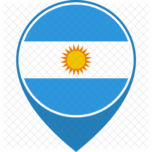 512x512 Argentina Flag Icon Of Flat Style