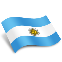 256x256 Argentina Flag Icon Download Not A Patriot Icons Iconspedia
