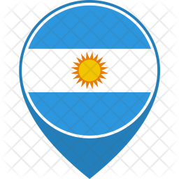 256x256 Argentina Flag Icon Of Flat Style