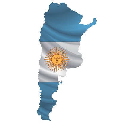 414x415 Argentina Flag Map Icon Premium Clipart