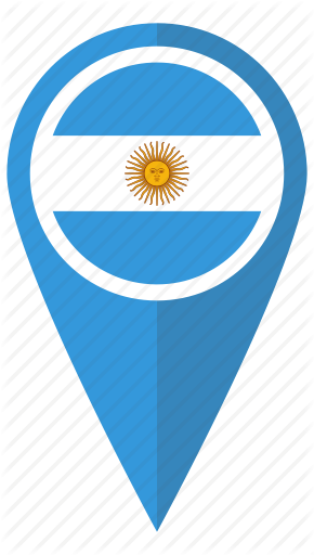 290x512 Argentina, Flag, Map, Pn