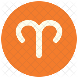 256x256 Aries Icon Of Flat Style