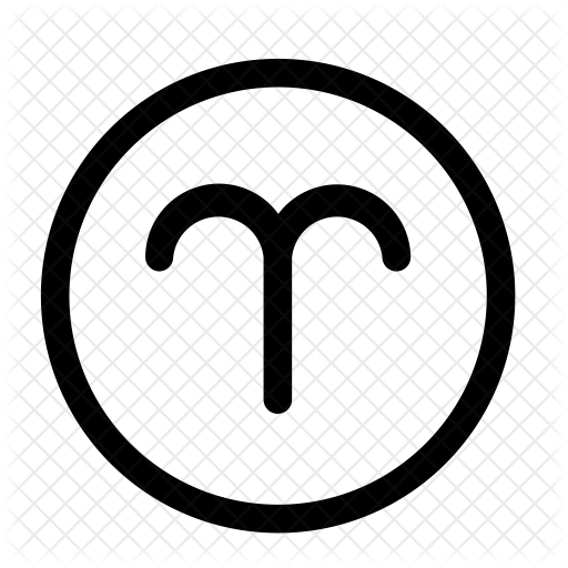 512x512 Aries Icon Of Line Style