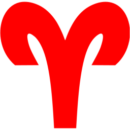 256x256 Red Aries Icon