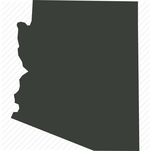 512x512 America, Arizona, Location, Map, State, Usa Icon